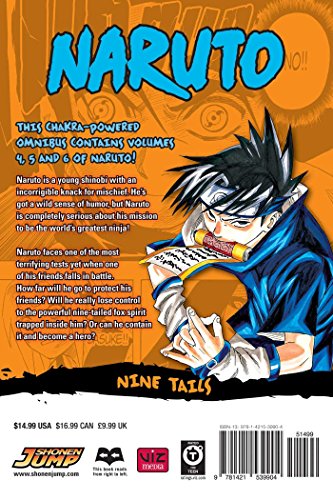NARUTO 3IN1 TP VOL 02 (C: 1-0-1): Includes Vols. 4, 5 & 6 (Naruto (3-in-1 Edition))