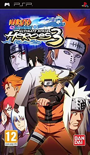 Naruto Shippuden: ultimate Ninja heroes 3 [Importación francesa]