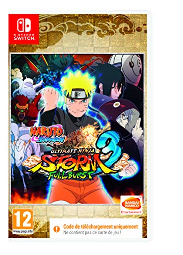 Naruto Ultimate Ninja Storm 3 Full Burst (Code de téléchargement pour Switch dans la boîte - pas de disque) [Importación francesa]