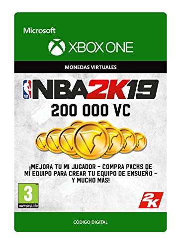 NBA 2K19: 200,000 VC - Xbox One - Código de descarga