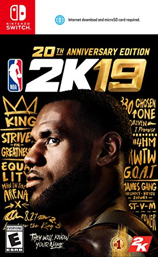 NBA 2K19 - 20th Anniversary Edition for Nintendo Swith [USA]