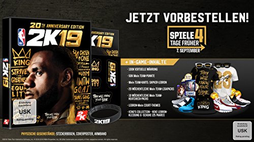 NBA 2K19 20th Anniversary Edition - Xbox One [Importación alemana]