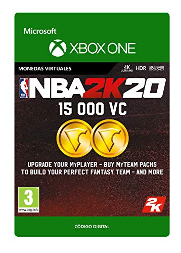 NBA 2K20: 15,000 VC | Xbox One - Código de descarga