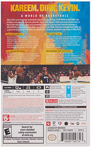 NBA 2K22 75th Anniversary for Nintendo Switch [USA]