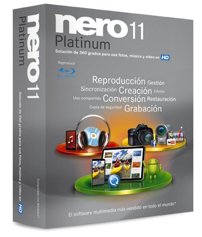 Nero 11 Platinium - Software de editores y grabadores multimedia