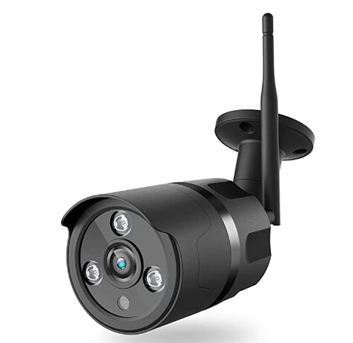 NETVUE Camara Vigilancia Wifi Exterior 1080P, Cámara IP Exterior IP66 a Prueba de Agua y Polvo Camara Vigilancia Exterior Detección de Movimiento & Visión Nocturna & Compatible con Alexa