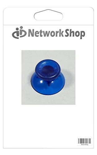 NetworkShop© Plástico exterior barra analógica azul transparente para controlador xbox 360 de Networkshop