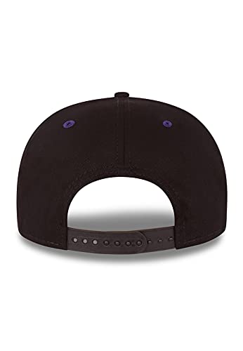 New Era 9Fifty - Gorra elástica con Cierre a presión - Los Angeles Lakers, Hombre, NE60137491.00001, Negro, S-M
