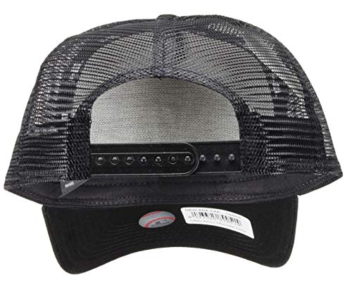 New Era York Yankees Frame Adjustable Trucker Cap Camo Infill Black - One-Size