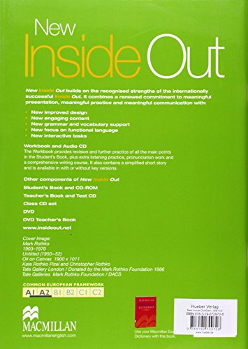 New Inside Out Elementary. Workbook with Audio-CD and Key