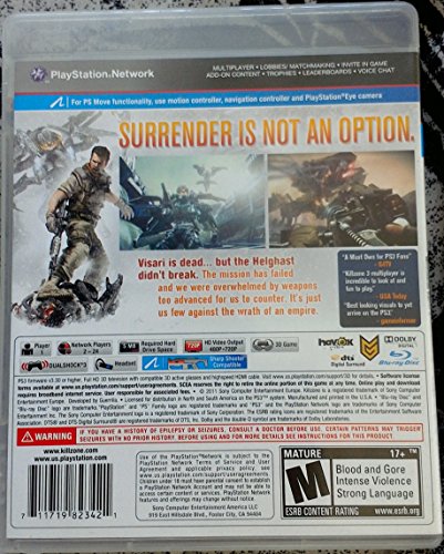 NEW Killzone 3 PS3 (Videogame Software) (輸入版)