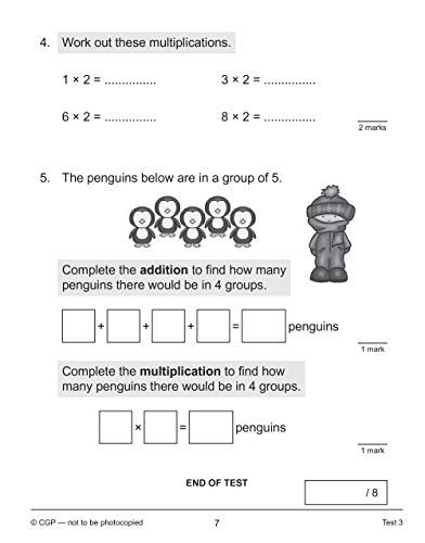 New KS1 Maths 10-Minute Tests: Multiplication & Division - Year 2