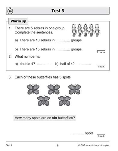 New KS1 Maths 10-Minute Tests: Multiplication & Division - Year 2