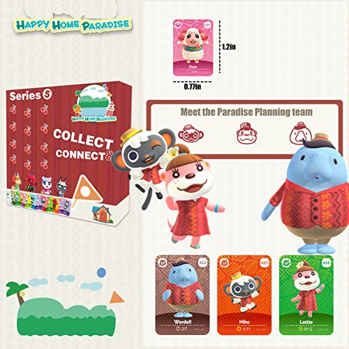 [New Series 5] 48+6 STK. Mini NFC Villager Card (#401-408 + S#1-6)