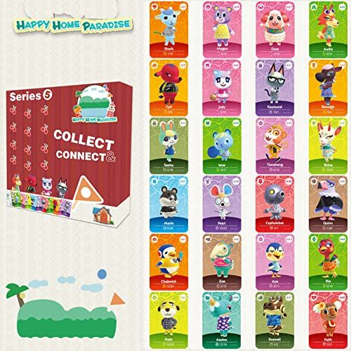 [New Series 5] 48+6 STK. Mini NFC Villager Card (#401-408 + S#1-6)