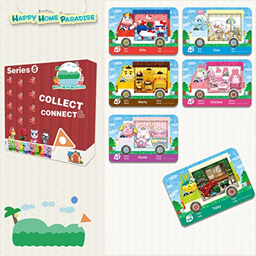 [New Series 5] 48+6 STK. Mini NFC Villager Card (#401-408 + S#1-6)