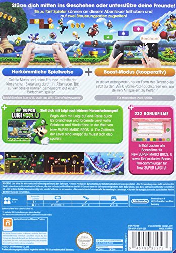 New Super Mario Bros. U + New Super Luigi U - Nintendo Selects [Importación Alemana]