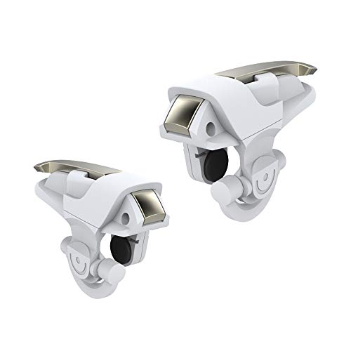 Newseego PUBG Mobile Phone Game Trigger,L1R1 Game Triggers de Teléfonos Armor Style PUBG Trigger Botón Sensible Joysticks Apuntar y Disparar Teclas de Activación para PUBG/Knives Out/Rules of Survival