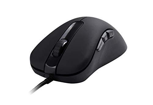 Newskill Ratón Gaming atreo con Sensor óptico (6200 dpi),botón Lateral con función de Sniper e iluminación RGB.