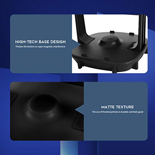 NEWZEROL Accesorios para Columpios de Teléfono Podómetro Pokemon Go para Teléfono Celular, [Cable USB][Soporte para 2 Teléfonos] Pasos Rápidos Dispositivo para Ganar Pasos - Negro