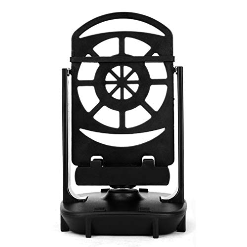 NEWZEROL Accesorios para Columpios de Teléfono Podómetro Pokemon Go para Teléfono Celular, [Cable USB][Soporte para 2 Teléfonos] Pasos Rápidos Dispositivo para Ganar Pasos - Negro