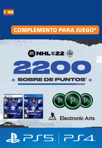 NHL 22 | Hockey Ultimate Team Pacchetto 2.200 | Código de descarga - Cuenta española