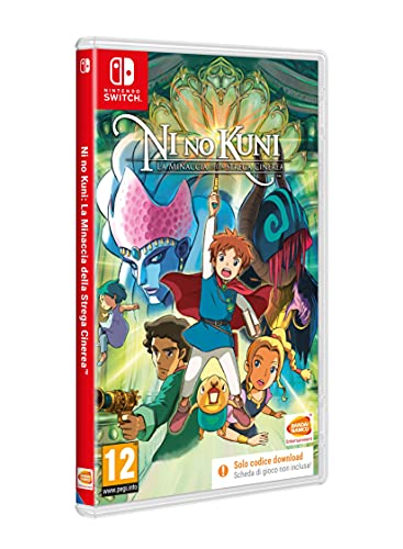 Ni No Kuni: Wrath of The White Witch (Code In The Box) - Nintendo Switch [Importación italiana]