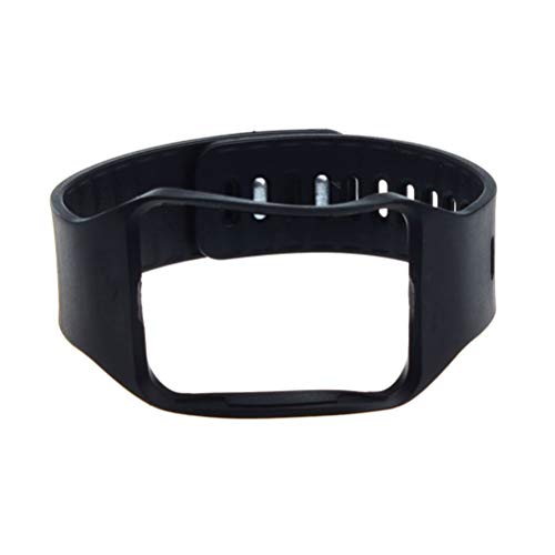 NICERIO Correa Deportiva Compatible con Samsung Gear S R750 Reloj - Correa de Repuesto de Silicona Suave Pulsera Impermeable diseño de Moda Hombres Mujeres (Negro)