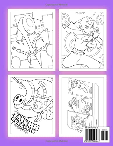 Nickelodeon All Star Brawl Coloring Book: A Great Collection Of Pictures For Anyone Loving Nickelodeon And Coloring To Explore And Enjoy.
