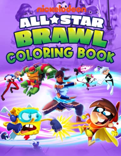 Nickelodeon All Star Brawl Coloring Book: A Great Collection Of Pictures For Anyone Loving Nickelodeon And Coloring To Explore And Enjoy.