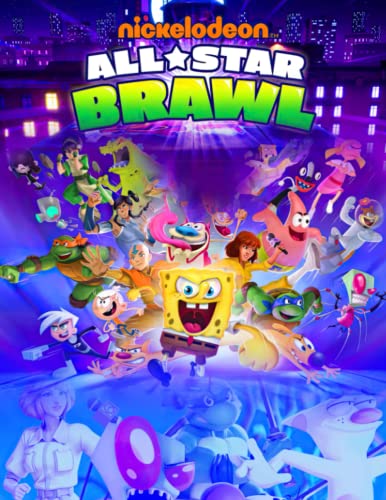 Nickelodeon All Star Brawl Coloring Book: An Amazing Item With Beautiful Character Illustrations, Patterns For More Fun.