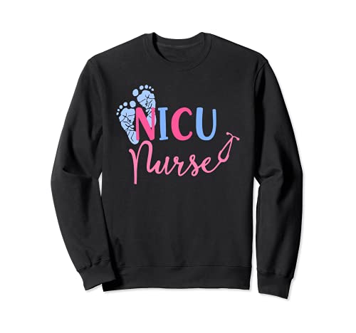 NICU Enfermera Regalo Estudiante Enfermera Registrado RN Ladies Sudadera