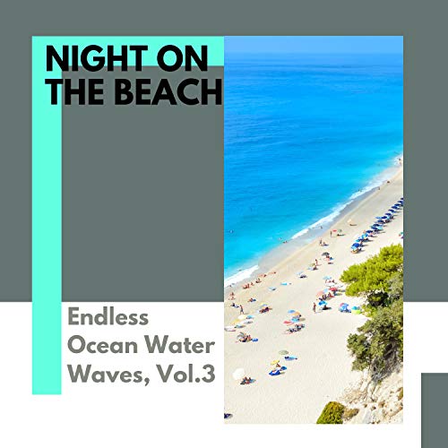 Night on the Beach - Endless Ocean Water Waves, Vol.3