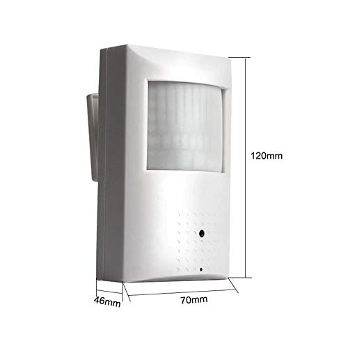 NightKing Cámara de seguridad IP oculta PoE 3MP espía oculta, lente de 3,7 mm, P2P, ONVIF, vista de aplicación gratuita