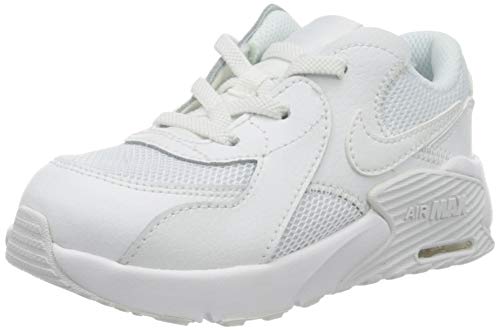 Nike Air MAX Excee (TD), Zapatillas Unisex niños, Blanco/Negro-Blanco, 22 EU