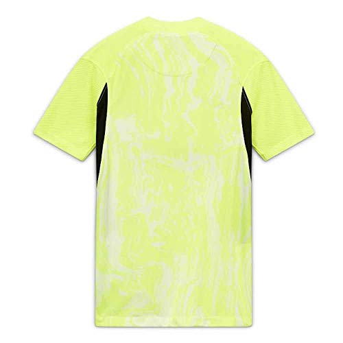 NIKE ATM Y NK BRT Stad JSY SS 3R T-Shirt, Unisex niños, Volt/Black Full Sponsor, XL