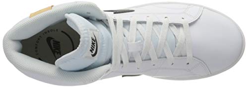 Nike Court Royale 2 Mid, Sneaker Hombre, White/Black-White Onyx, 42 EU