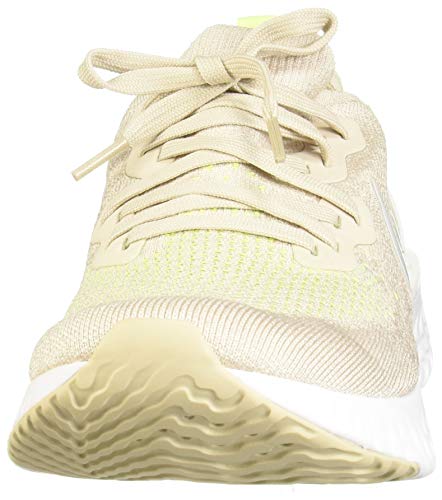 Nike Epic React FK 2, Zapatillas de Running Hombre, Multicolor (Desert Sand/Reflect Silver/White/Volt 2), 42 EU