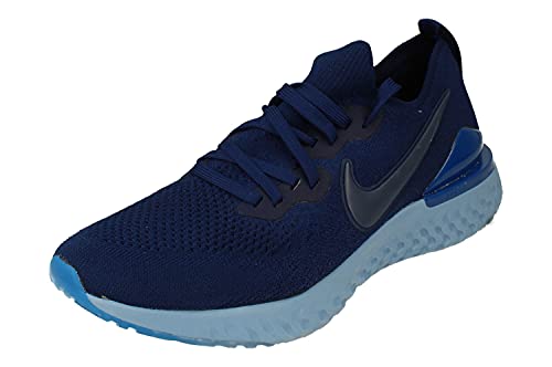 Nike Epic React Flyknit 2 Hombre Running Trainers Bq8928 Sneakers Zapatos (UK 9.5 US 10.5 EU 44.5, Blue Void 400)