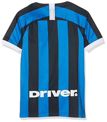 NIKE Inter Y Nk BRT Stad JSY SS Hm Camiseta, Unisex niños, Blue Spark/White, S
