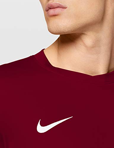 Nike LS Park Vi JSY Camiseta de Manga Larga, Hombre, Rojo (Team Red/White), M