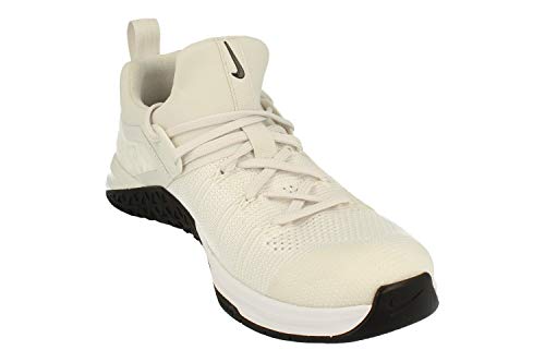 Nike Metcon Flyknit 3, Zapatillas de Triathlon Hombre, Multicolor (White/Platinum Tint/Platinum Tint/Black 100), 42 EU