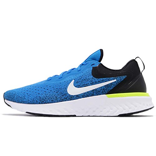 Nike Odyssey React, Zapatillas de Deporte Hombre, Multicolor (Green Abyss/Volt/Blue Force/White 302), 45 EU