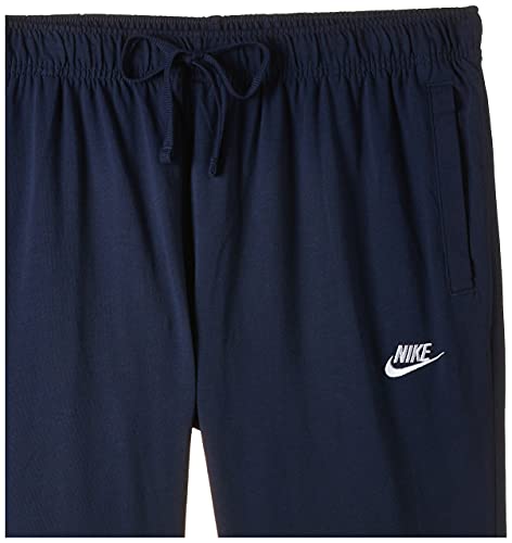 NIKE Pantalón M NSW Club Short JSY JGGR JSY XL Marino, Azul (Midnight Navy/ (White)