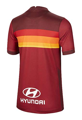 NIKE Roma M NK BRT Stad JSY SS Hm T-Shirt, Hombre, Team Crimson/Dark Team Red/University Gold Full Sponsor, S