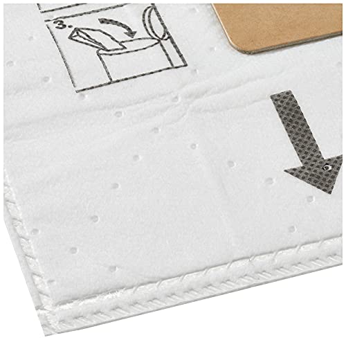 Nilfisk 78602600 Bolsas aspiradoras y prefiltros, Blanco, paquete con 5 unidades