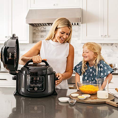 Ninja Foodi [OP300EU] Olla a presión y Freidora de aire, 6 litros, Negro y Gris