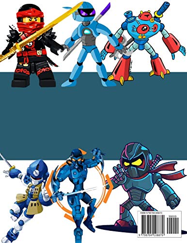 Ninja World Coloring Book: Colouring Books for Kids, Teens, Adults those love ninja