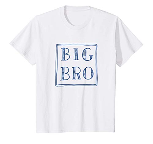 Niños Big Bro Cool Sibling Shirt for Big Brother Boys Camiseta