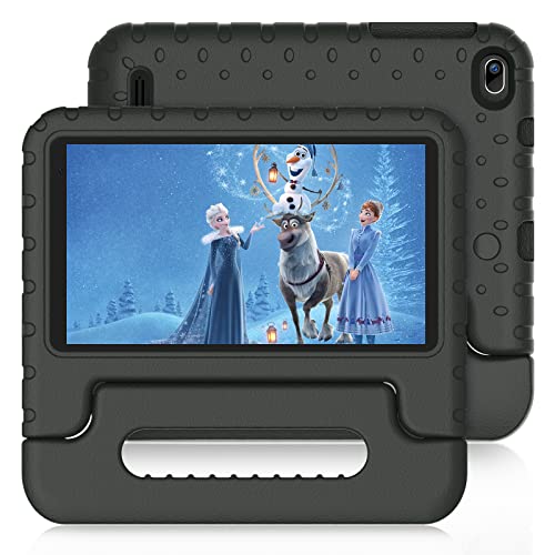 Niños Tableta Android 11, 7 Pulgadas, JUSYEA J8, 2 GB RAM | 32 GB ROM,Cuatro núcleos, Wi-Fi | Bluetooth, para Juegos educativos para niños, Control Parental portátil-Negro Funda Silicona